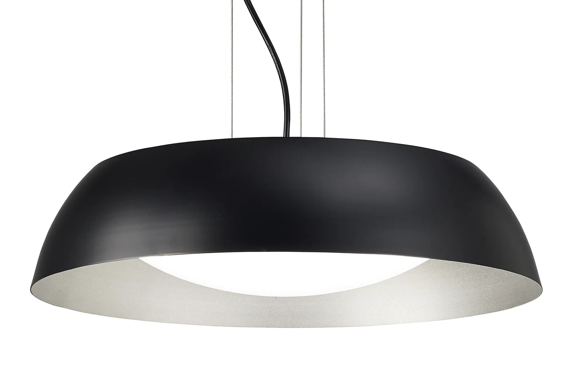 Argenta 18W LED Pendant Light Matt Black M4841  Mantra Argenta